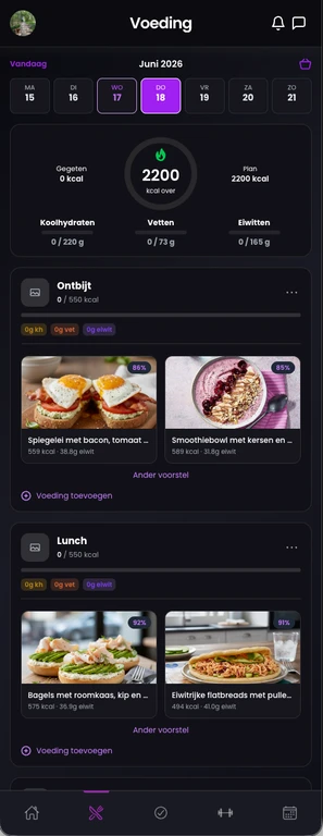 Coachio mobiele app