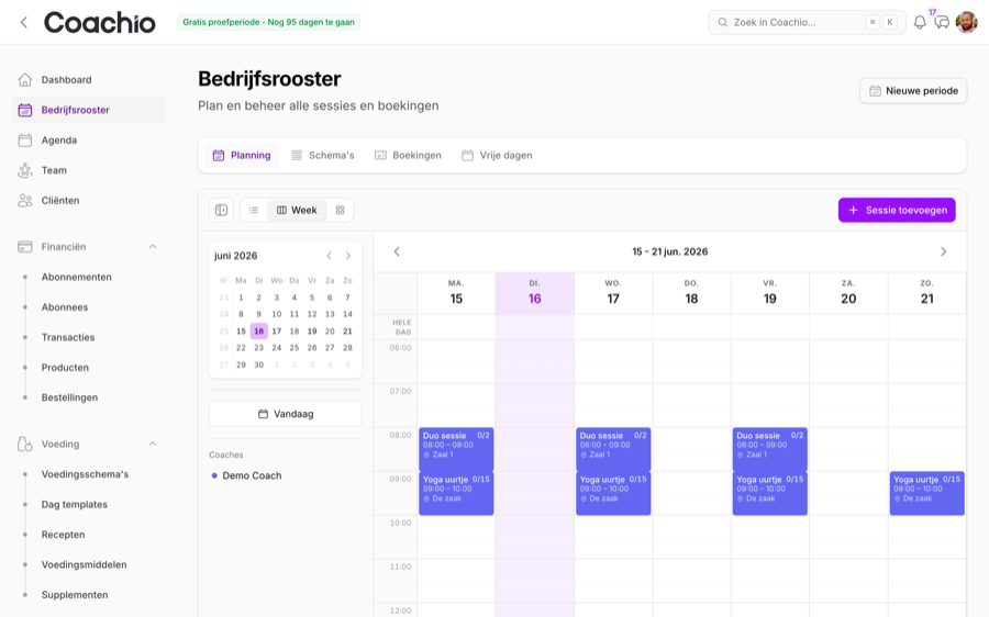 Planning en agenda